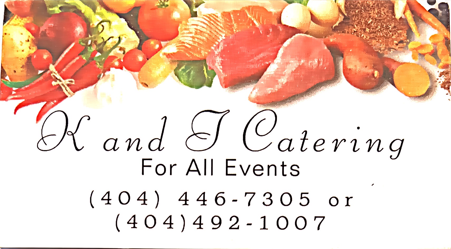 K and T Catering service